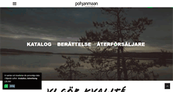 Desktop Screenshot of pohjanmaan.se